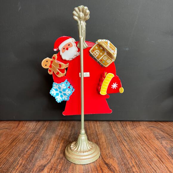 Piper K Winter Christmas Snowflake Santa Gingerbread Tree Hat - Picture 2 of 6